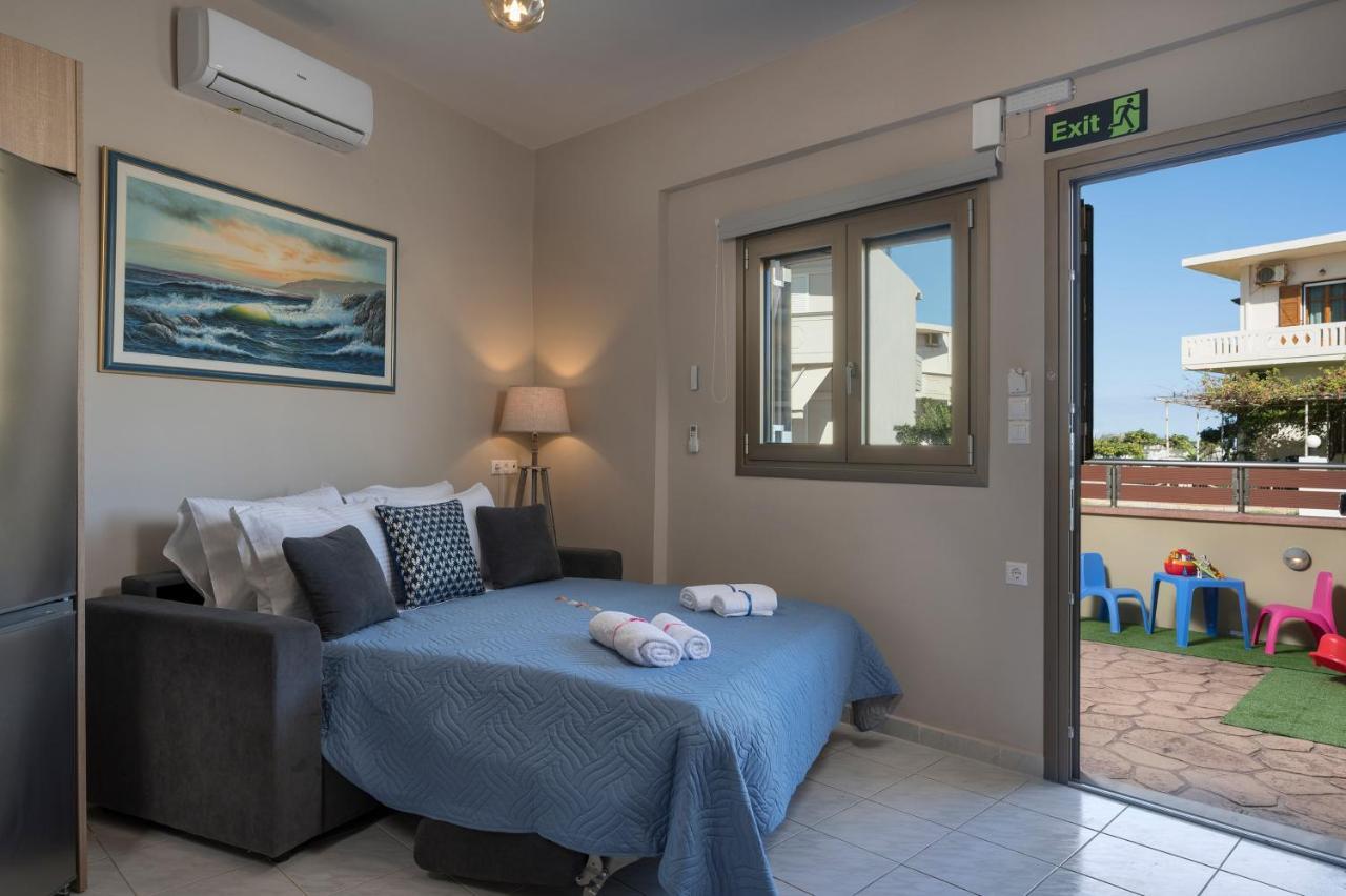 Floral Beach Apt With Lux Extras & Special Treats Kolimvárion Luaran gambar