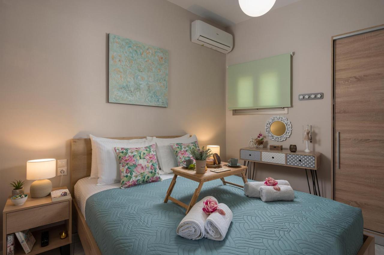 Floral Beach Apt With Lux Extras & Special Treats Kolimvárion Luaran gambar