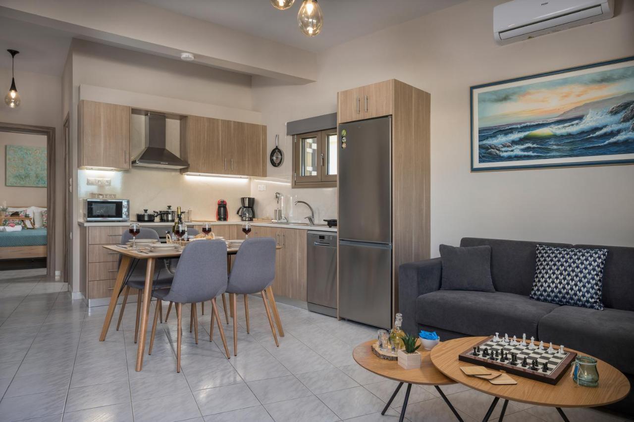 Floral Beach Apt With Lux Extras & Special Treats Kolimvárion Luaran gambar